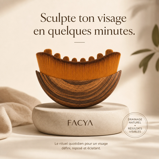 FACYA Glow - Brosse sculptante pour le visage